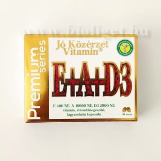 Jó Közérzet E+A+D3 vitamin kapszula