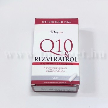 Interherb Q10 Rezveratrol kapszula