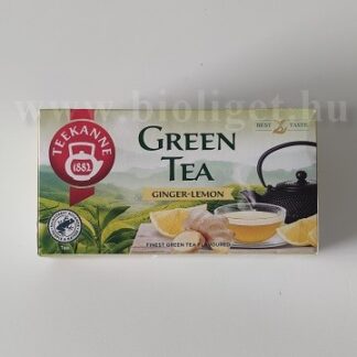 Teekanne zöld tea gyömbéres citrommal