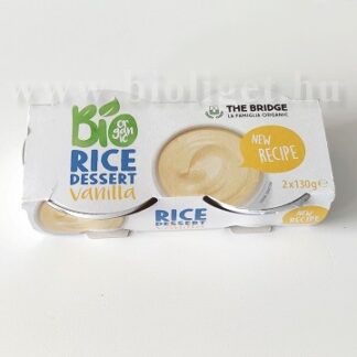 The Bridge bio vaníliás rizs desszert