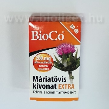 Bioco máriatövis extra tabletta