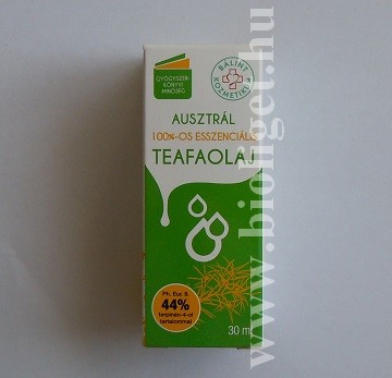 esszenciális teafaolaj