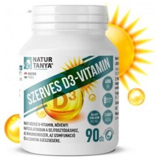 Natur Tanya szerves D3-vitamin