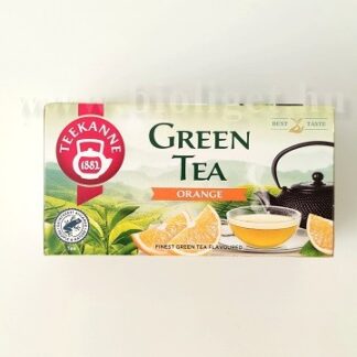 Teekanne narancsos zöld tea