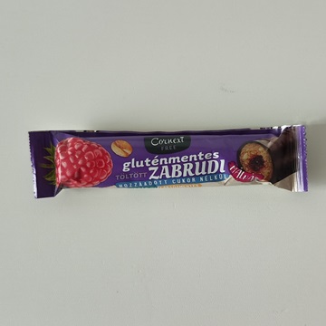 Glutenmentes malnas zabrudi cukor nelkul Cornexi gluténmentes málnás zabrudi