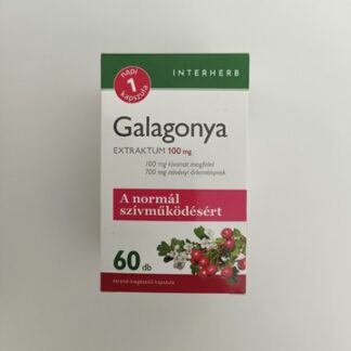 Galagonya kapszula 60 db - Interherb