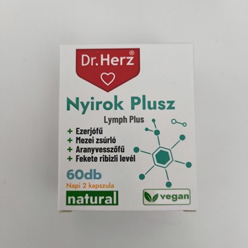 Nyirok plusz kapszula Dr. Herz Dr. Herz Nyirok plusz kapszula
